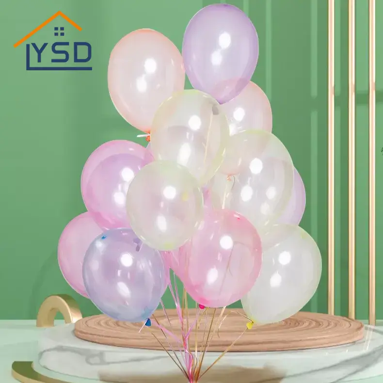 Comment un ballon en latex cristal coloré peut-il transformer des événements ordinaires en expériences visuelles époustouflantes