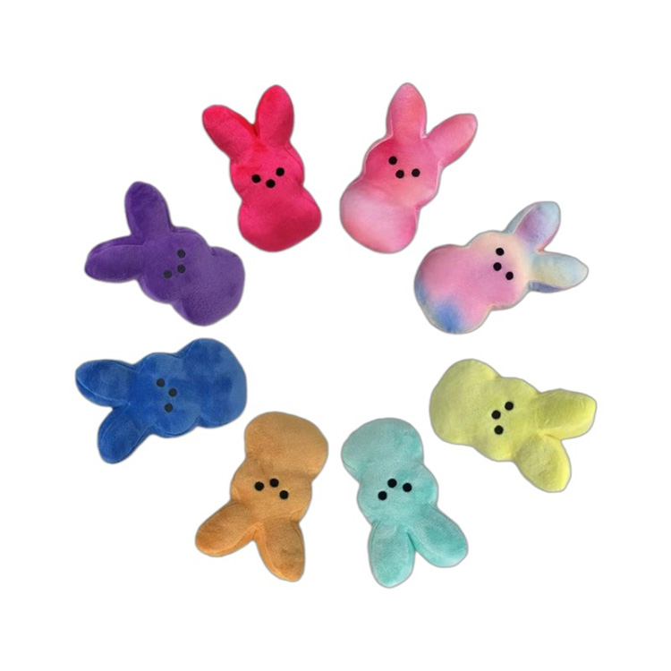 Jouets en peluche lapin de Pâques résistants à la saleté
