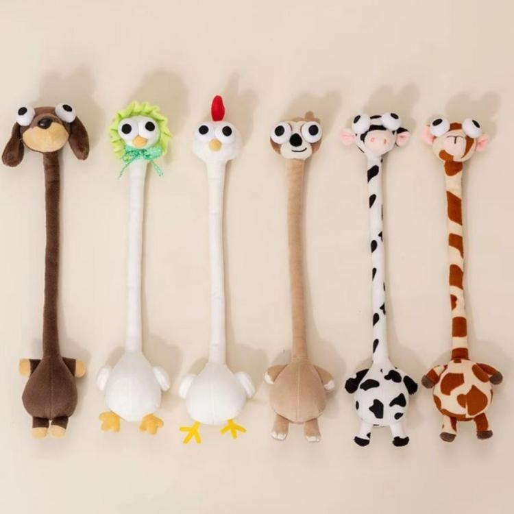Jouet en peluche à long cou Colorfast