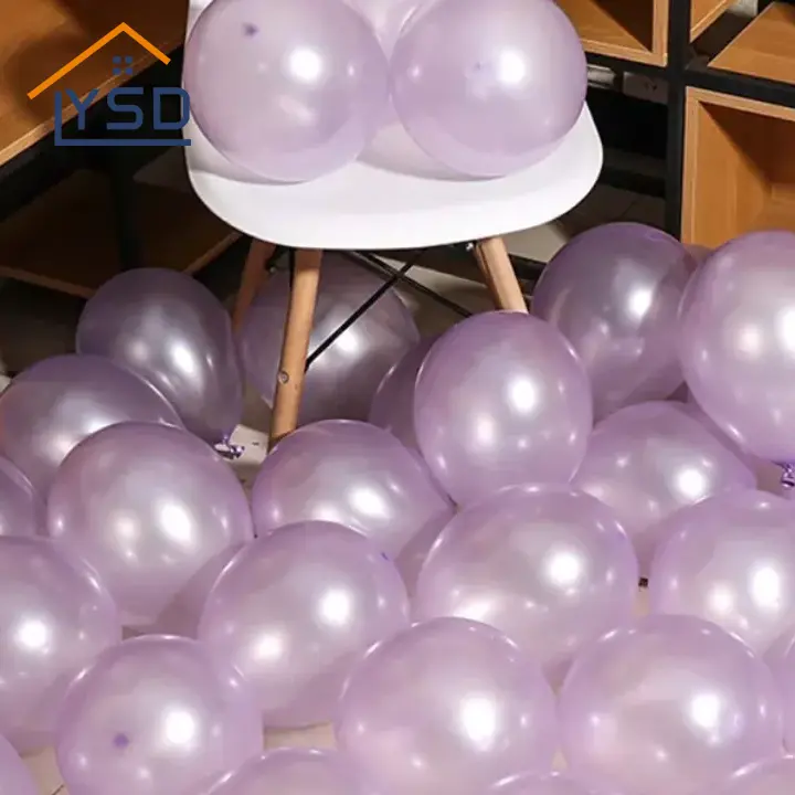 Ballons nacrés en latex